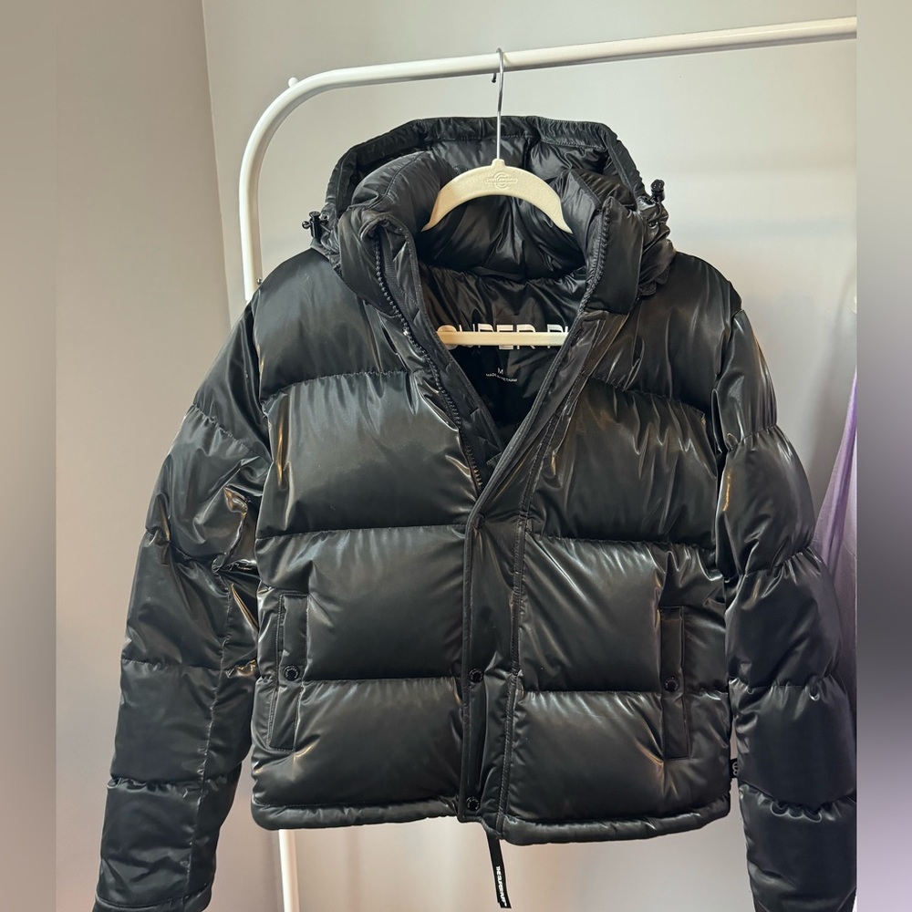 Aritzia cropped puffer coat, super warm and stylish